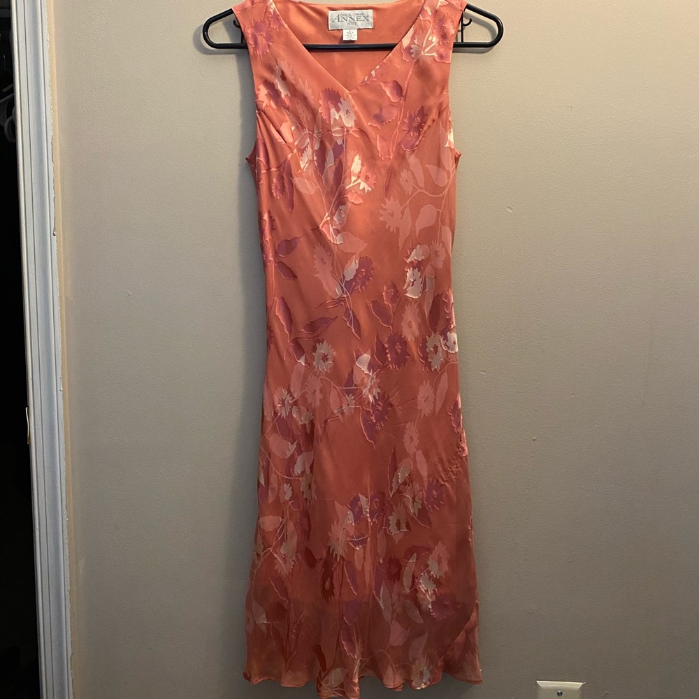 Peach 4P Casual Corner Annex dress